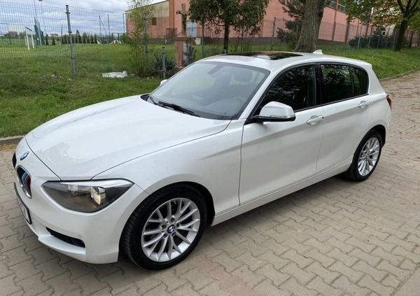 BMW Seria 1 cena 43900 przebieg: 112838, rok produkcji 2014 z Golina małe 742
